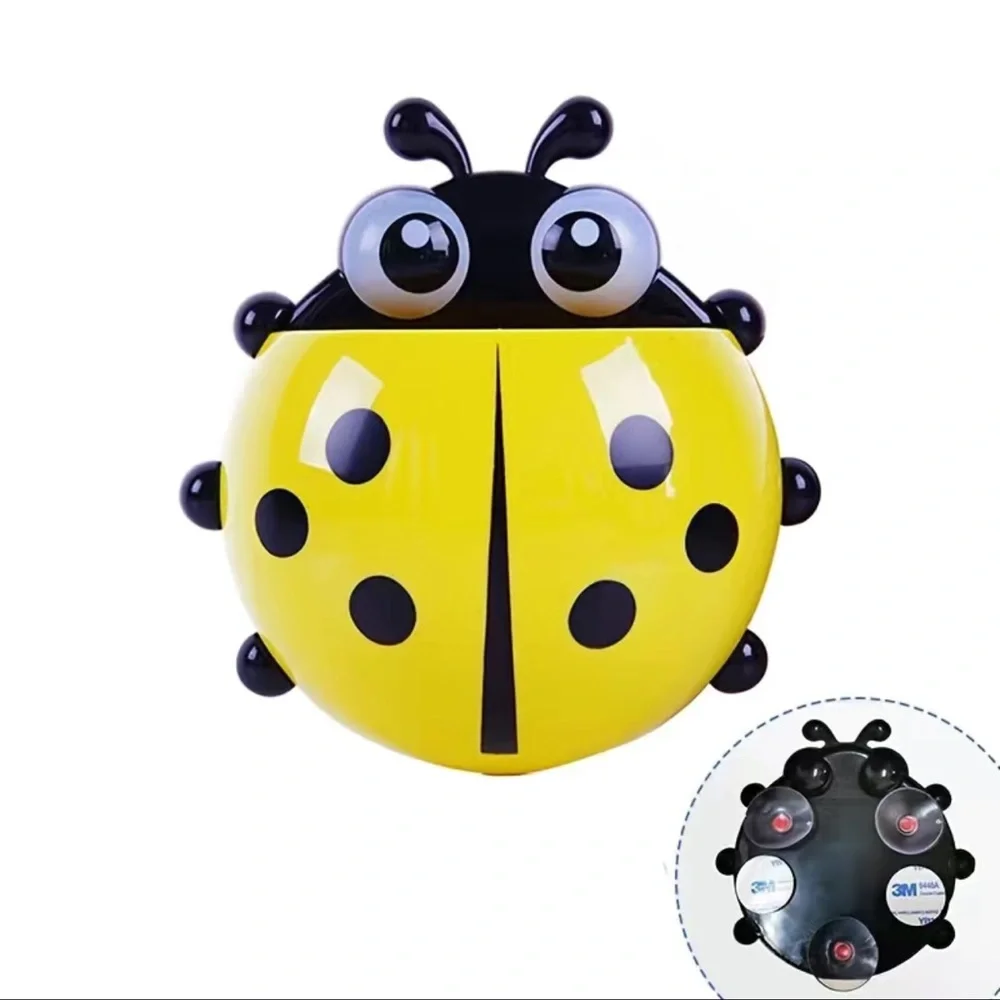 🌟Pick Any 2/$16 Sale Ladybug Toothbrush Holder (Yellow)